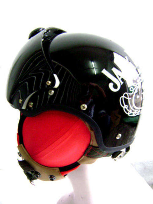 Jack Daniels Air Jet Fighter and Helicopter Helmet- Free Shipping